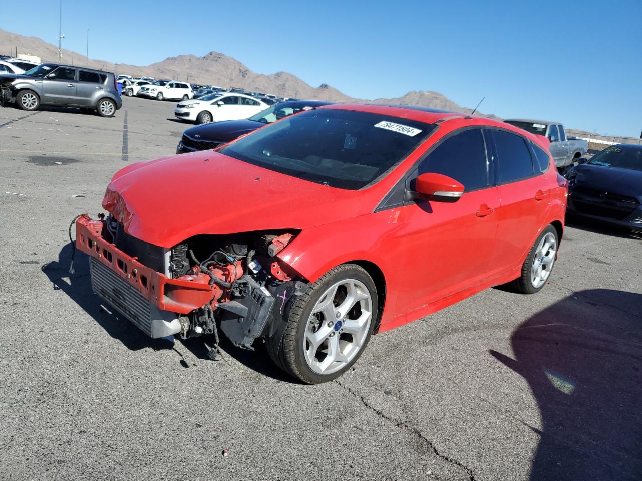 Lot #3008389155 2013 FORD FOCUS ST