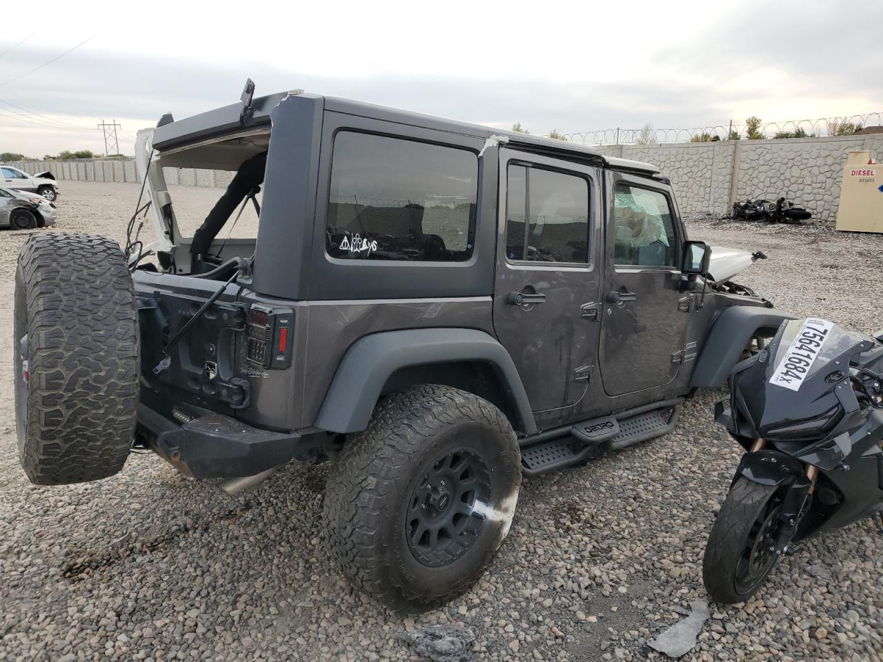 Lot #3024715570 2018 JEEP WRANGLER U