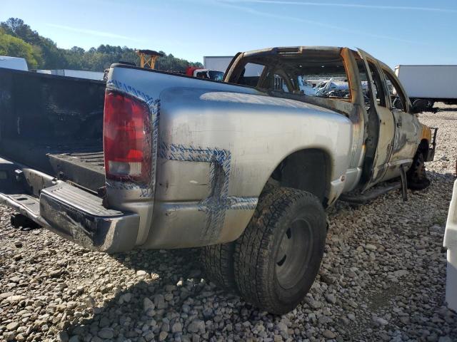 DODGE RAM 3500 S 2004 silver crew pic diesel 3D7MU48C24G232019 photo #4