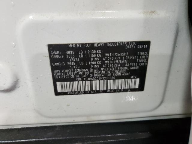 2015 SUBARU OUTBACK 2. - 4S4BSBCC6F3233856
