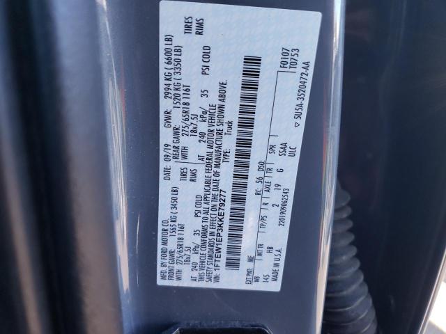 2019 FORD F-150 LARI 1FTEW1EP3KKE79277