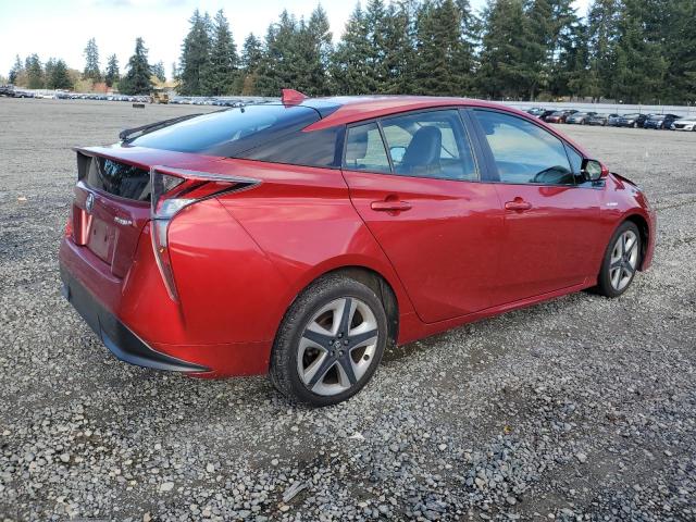 TOYOTA PRIUS 2017 red hatchbac hybrid engine JTDKARFU2H3533725 photo #4