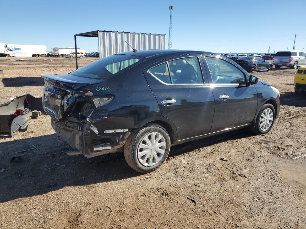 Lot #3027288300 2019 NISSAN VERSA S