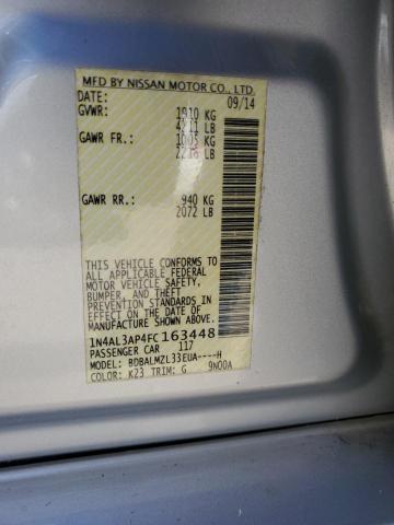 2015 NISSAN ALTIMA 2.5 - 1N4AL3AP4FC163448