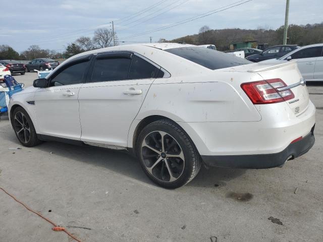 FORD TAURUS SEL 2015 white sedan 4d gas 1FAHP2E82FG123670 photo #3