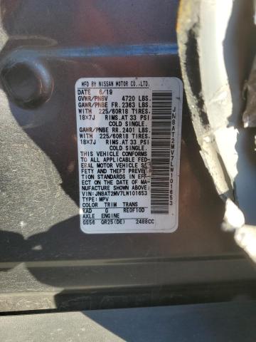 2020 NISSAN ROGUE S - JN8AT2MV7LW101653