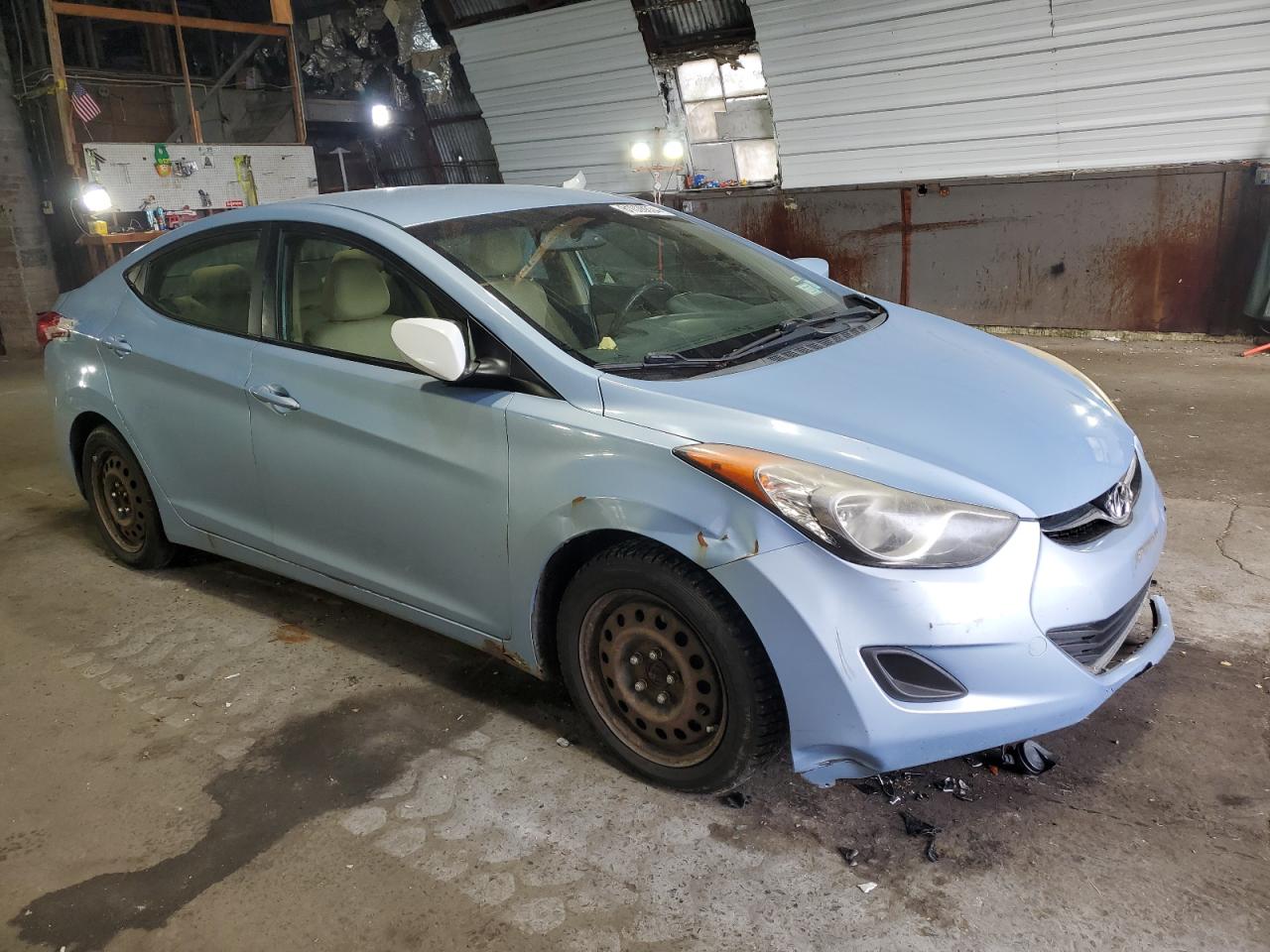 Lot #3025788367 2012 HYUNDAI ELANTRA GL