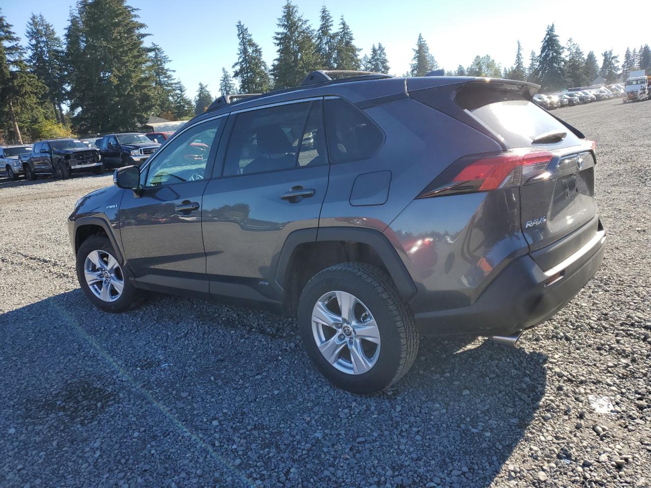 Lot #3033052991 2021 TOYOTA RAV4 XLE