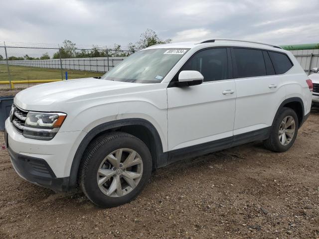 VOLKSWAGEN ATLAS S 2018 white  gas 1V2AR2CA0JC587700 photo #1