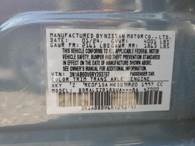 2024 NISSAN SENTRA SR - 3N1AB8DV6RY293797