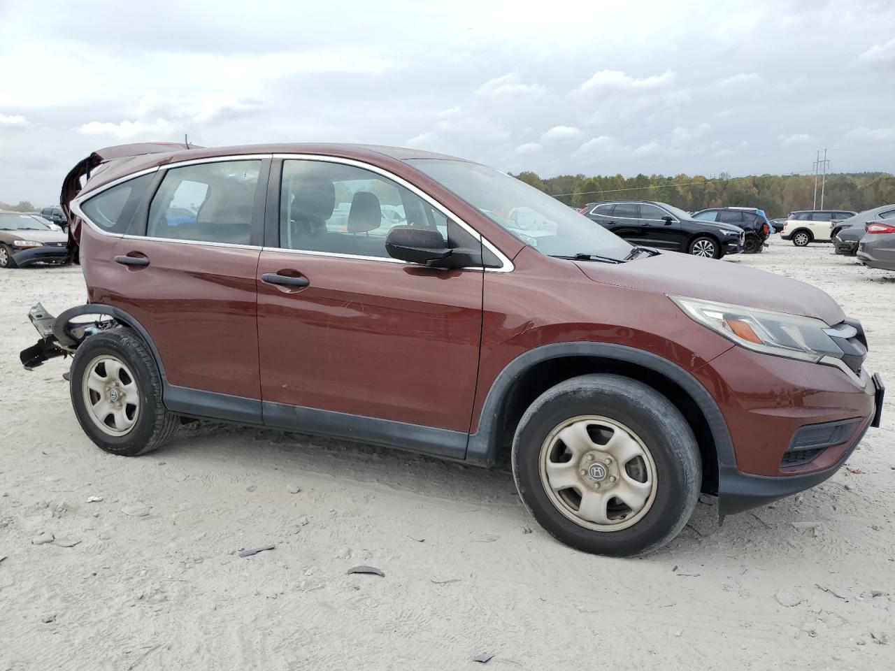 Lot #2989227650 2015 HONDA CR-V LX