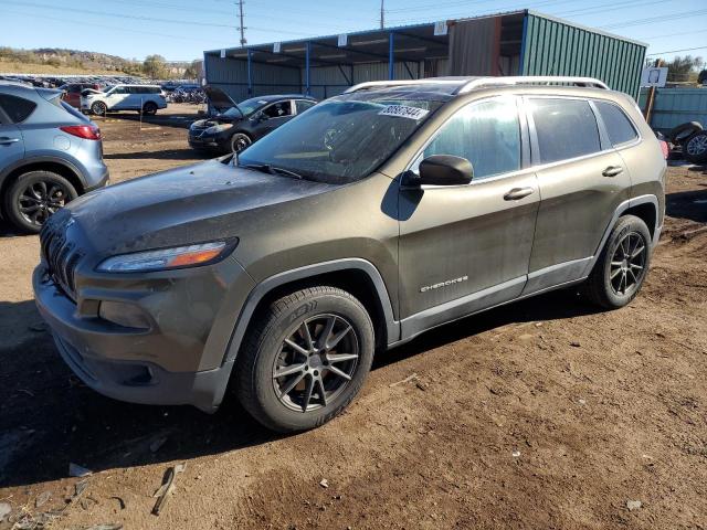 JEEP CHEROKEE L 2015 green  gas 1C4PJMCB6FW739170 photo #1