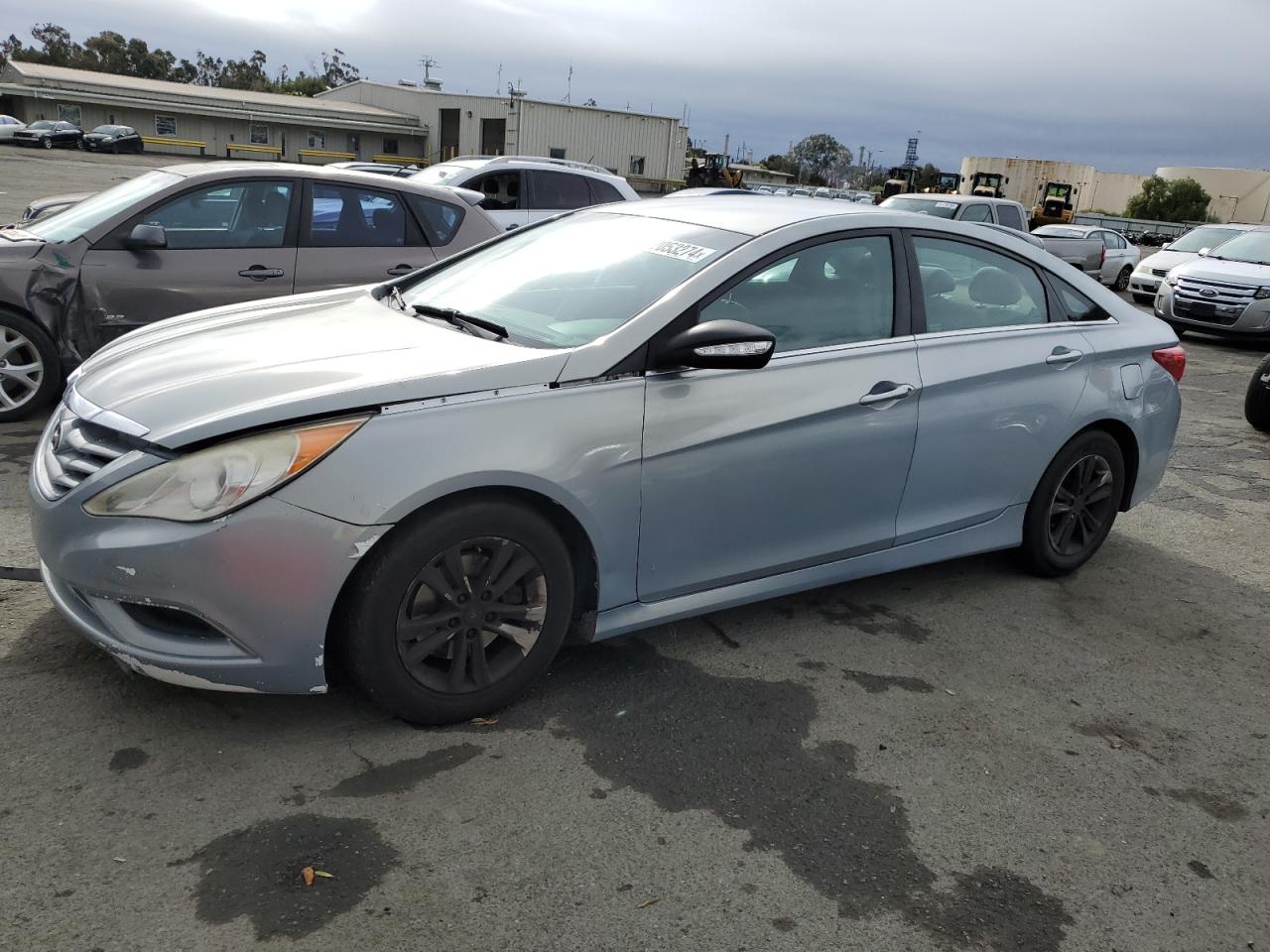 Lot #2996196418 2014 HYUNDAI SONATA GLS