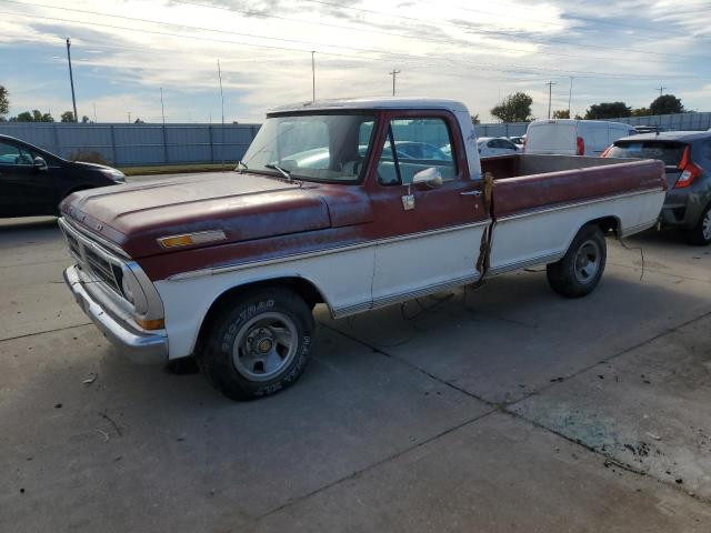 FORD F 100 1969 red   F10YKE54450 photo #1