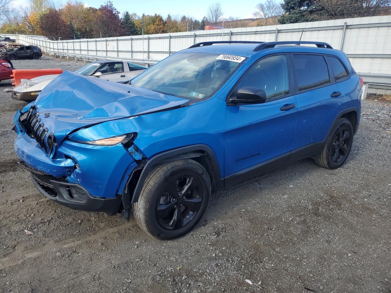 Lot #3033290809 2017 JEEP CHEROKEE S