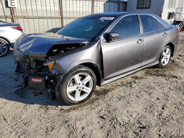 TOYOTA CAMRY L 2013 gray sedan 4d gas 4T1BF1FK9DU291338 photo #1