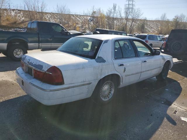 MERCURY GRAND MARQ 1999 white  gas 2MEFM75W7XX725478 photo #4