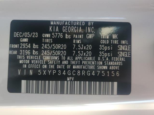2024 KIA TELLURIDE - 5XYP34GC8RG475156