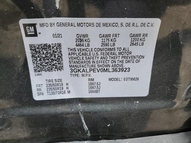 2021 GMC TERRAIN SL - 3GKALPEV0ML363923