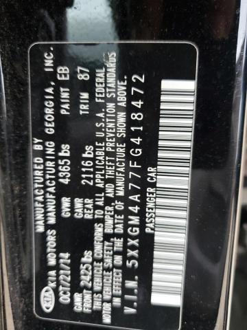 2015 KIA OPTIMA LX - 5XXGM4A77FG418472