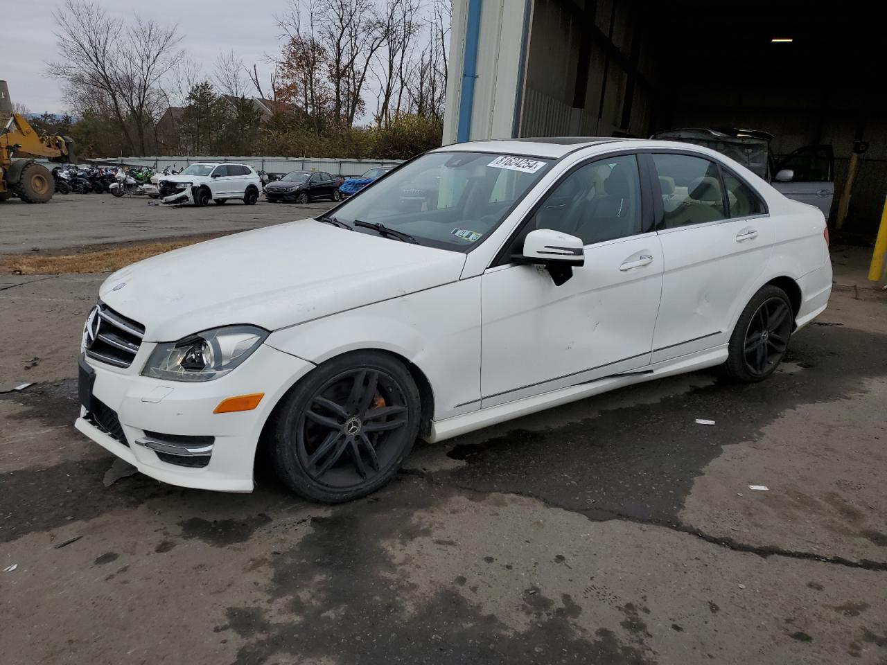 Lot #2994093492 2013 MERCEDES-BENZ C 300 4MAT