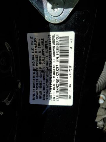 2017 HONDA CIVIC LX - 19XFC2F55HE232287