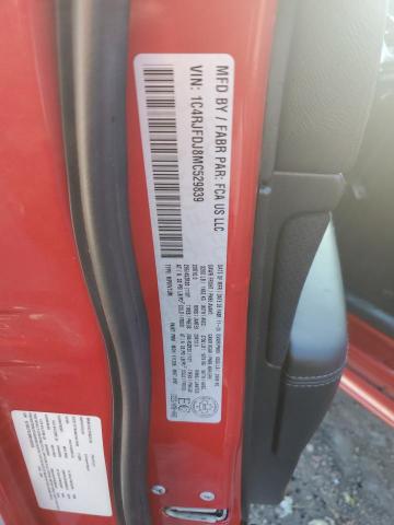2021 JEEP GRAND CHER - 1C4RJFDJ8MC529839
