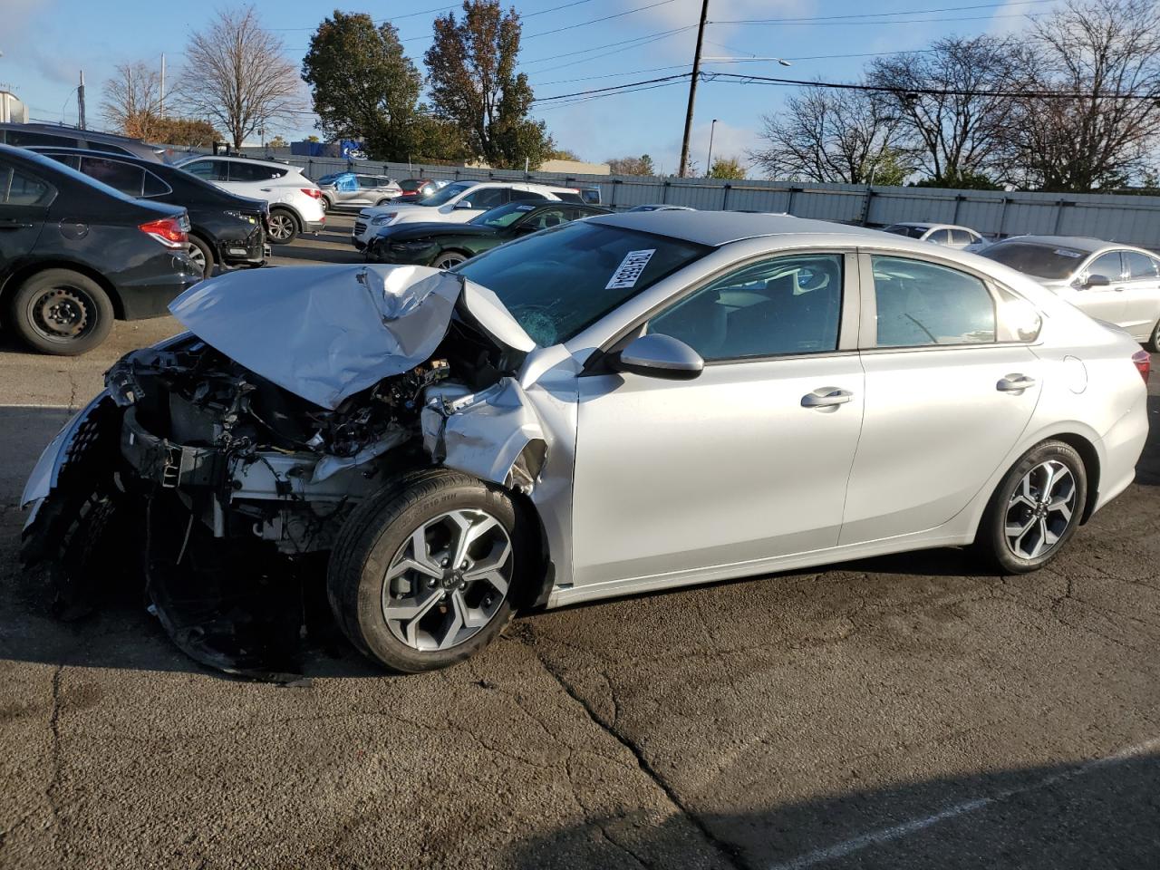 Lot #2993803176 2021 KIA FORTE FE