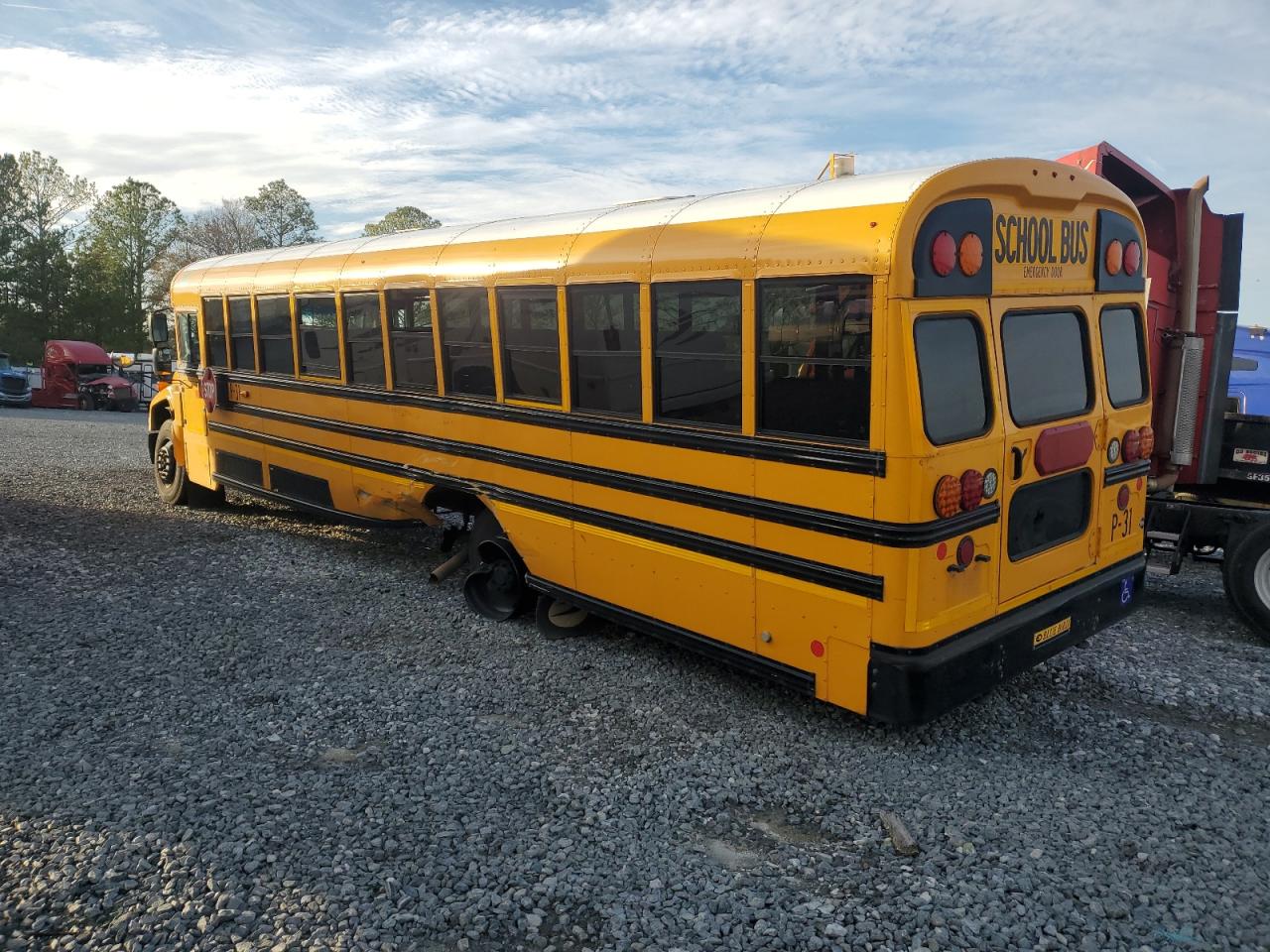 Lot #3034403153 2022 BLUE BIRD SCHOOL BUS