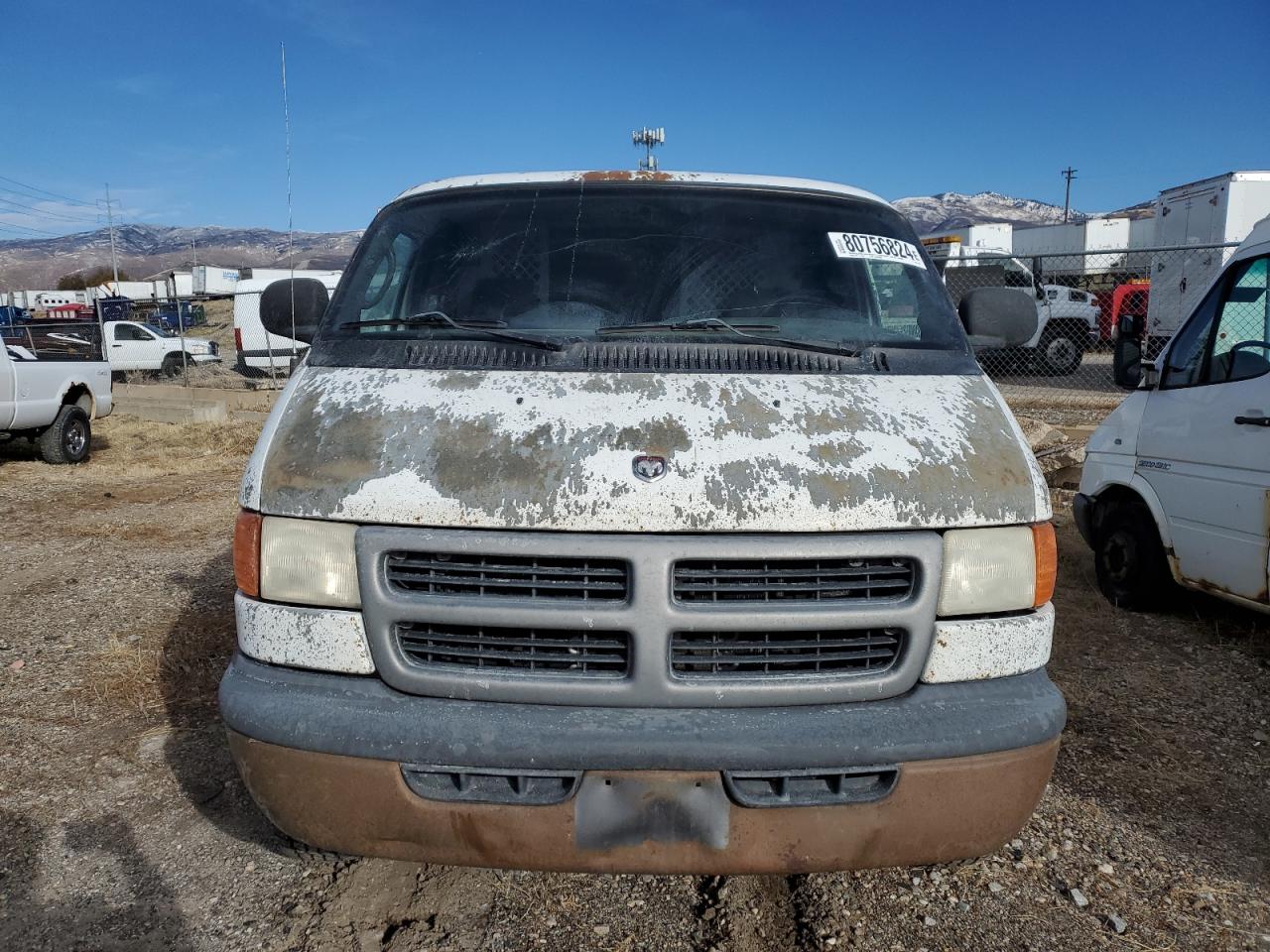 Lot #2994427039 2001 DODGE RAM VAN B2