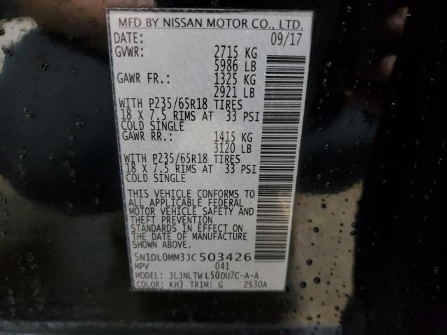 2018 INFINITI QX60 - 5N1DL0MM3JC503426