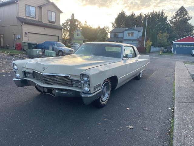 CADILLAC DEVILLE 1968 tan   J8295891 photo #3