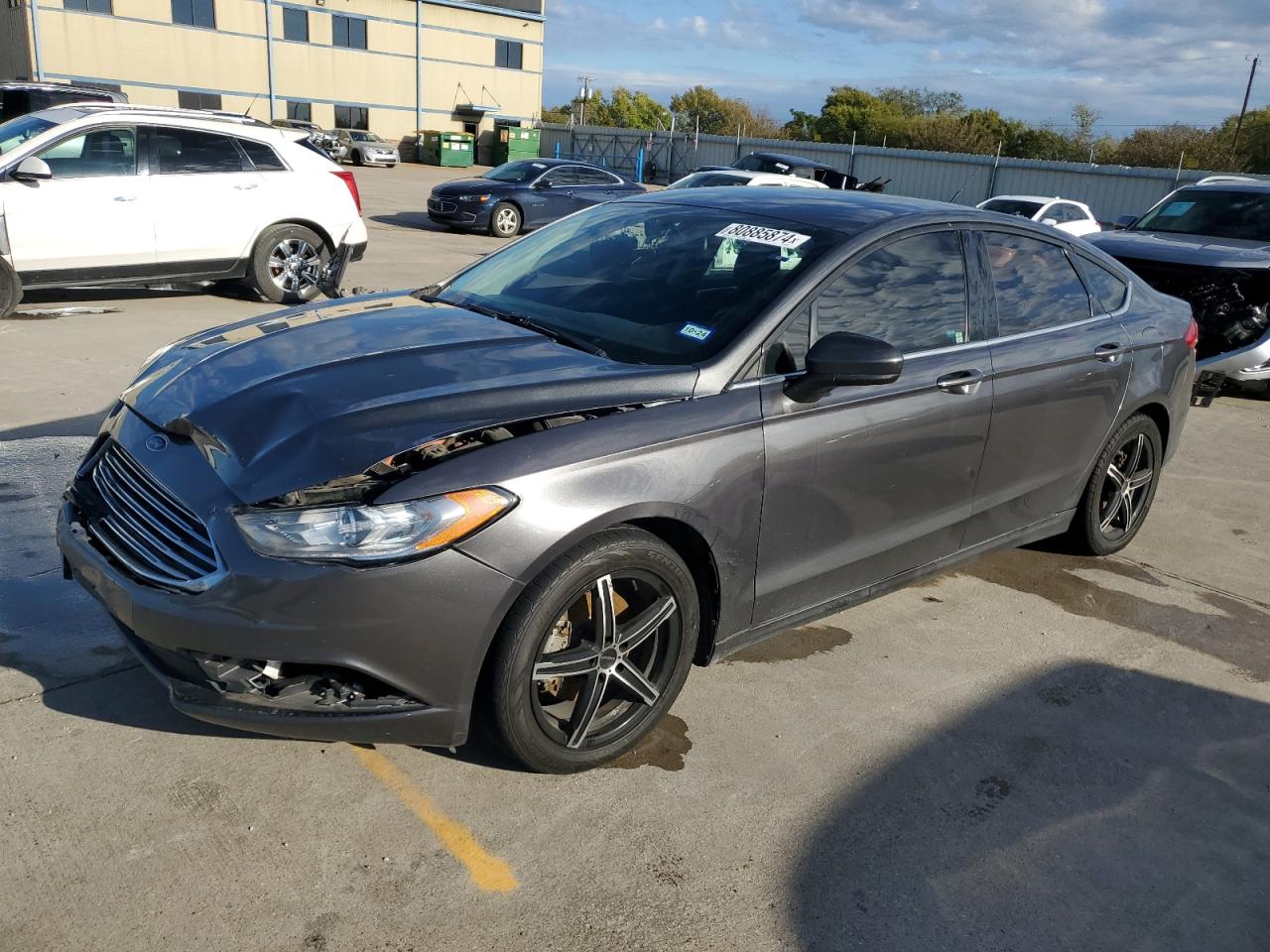 Lot #3024710667 2017 FORD FUSION SE