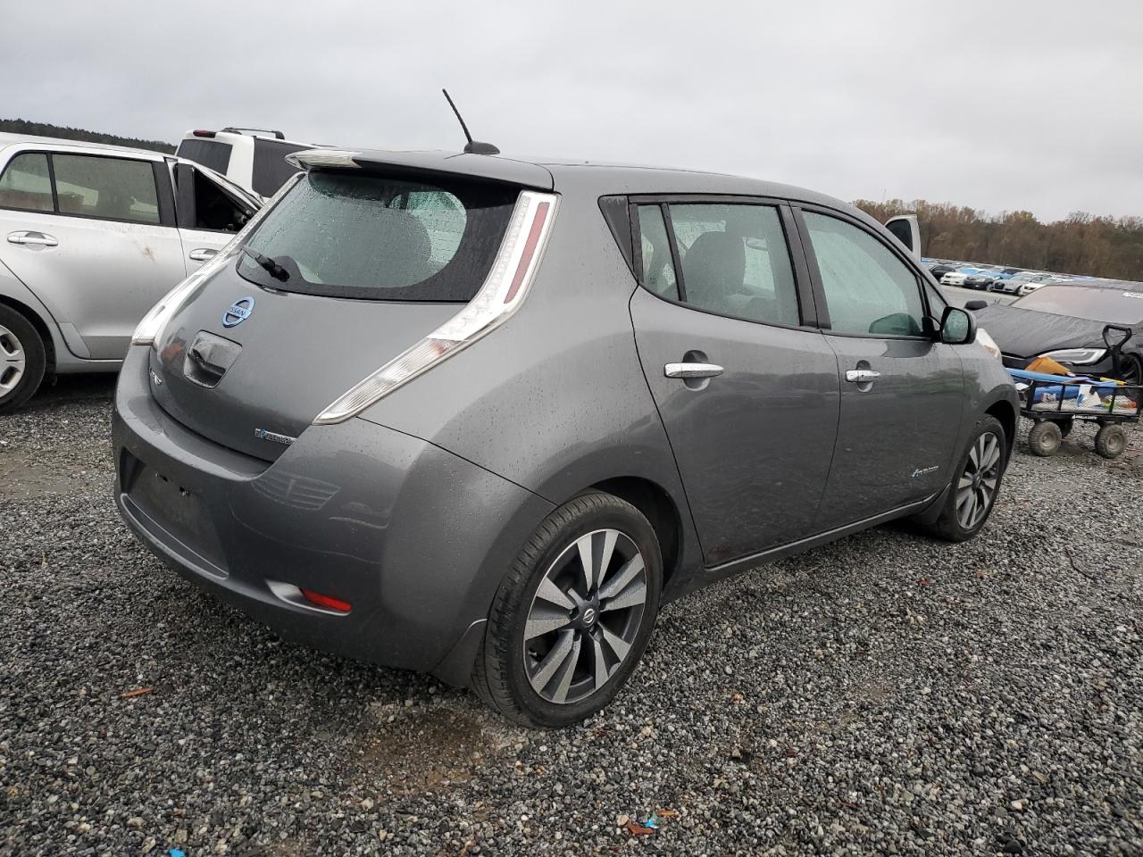 Lot #2969785308 2017 NISSAN LEAF S