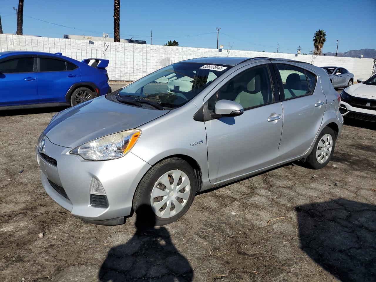 Lot #2986316216 2014 TOYOTA PRIUS C