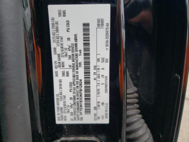 2019 FORD F150 SUPER - 1FTEW1E53KFB12824