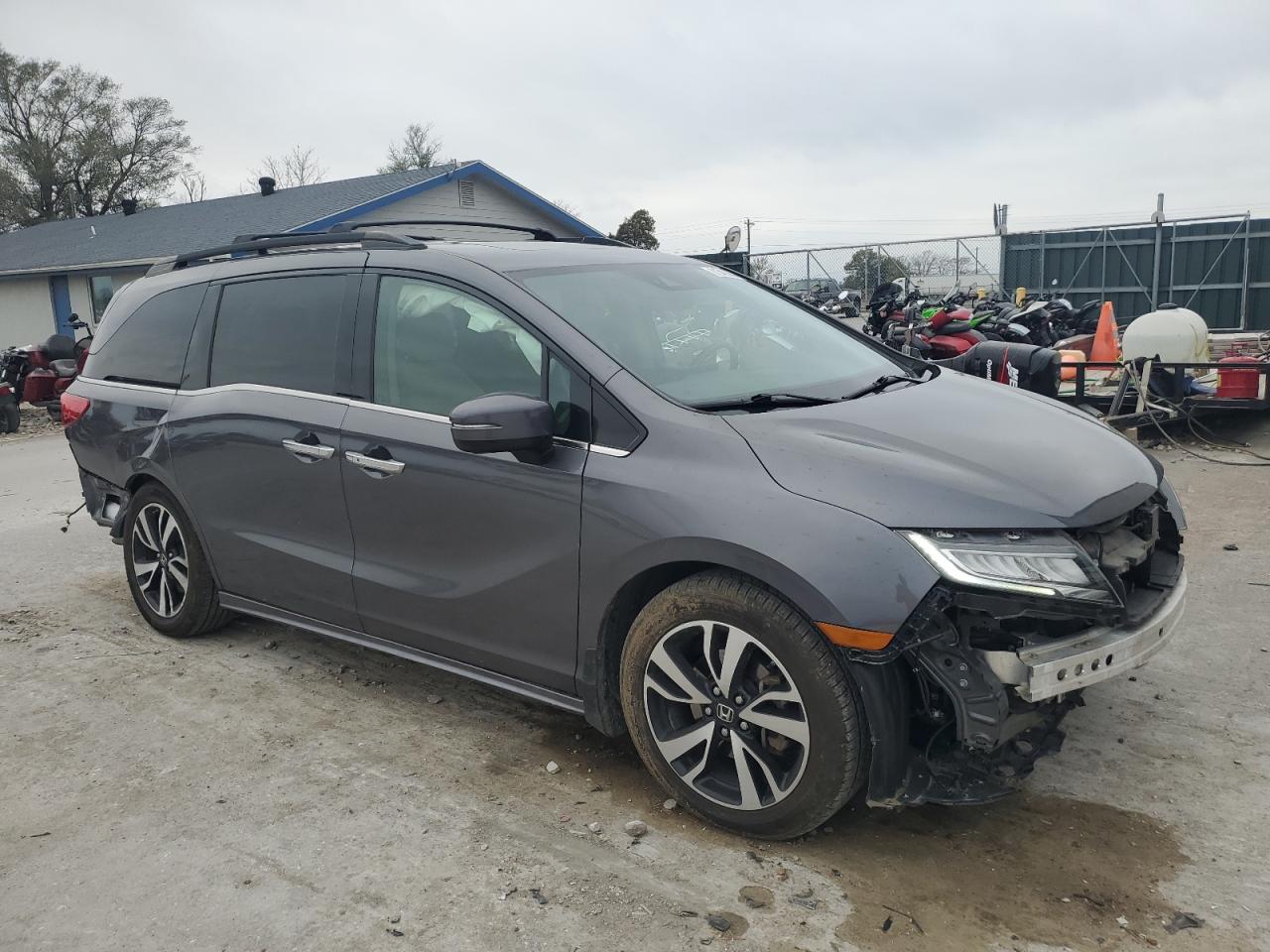 Lot #3024685589 2018 HONDA ODYSSEY EL