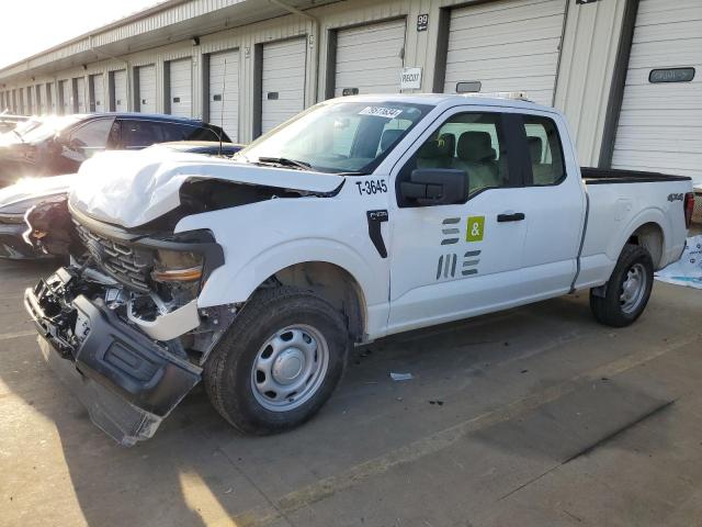 FORD F150 XL 2024 white  gas 1FTEX1LP0RKE06538 photo #1