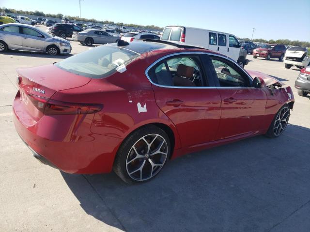 ALFA ROMEO GIULIA 2019 red  gas ZARFAMAN2K7612385 photo #4