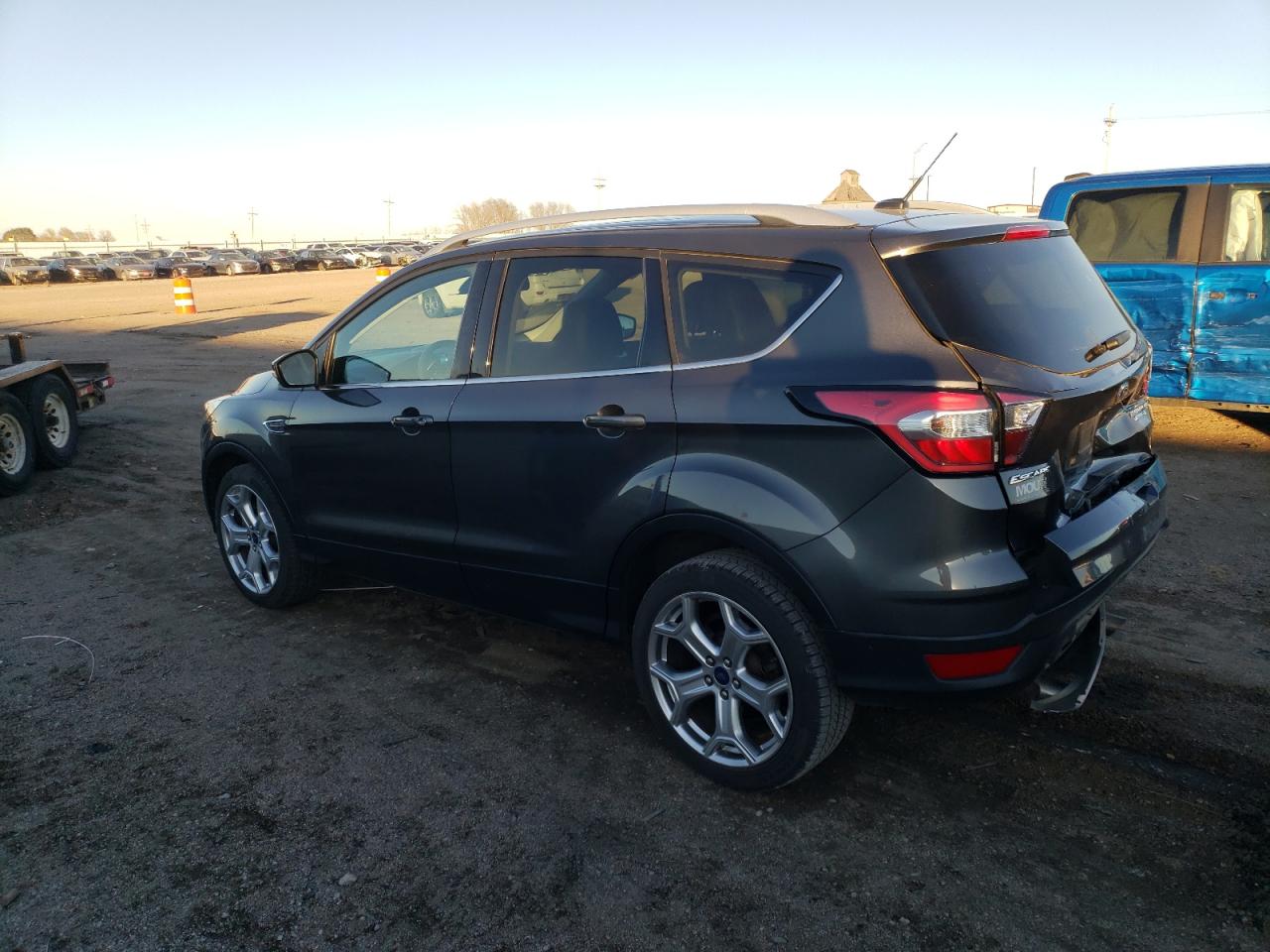 Lot #3024915365 2017 FORD ESCAPE TIT