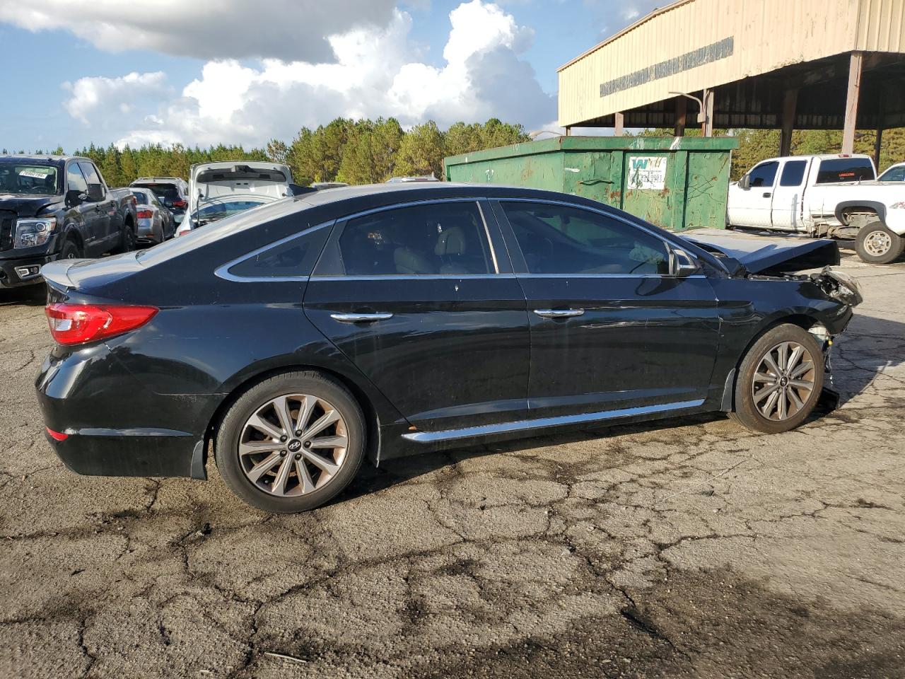 Lot #3020648926 2017 HYUNDAI SONATA SPO