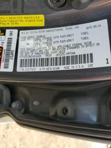 2016 TOYOTA TACOMA DOU - 5TFAZ5CN0GX016828