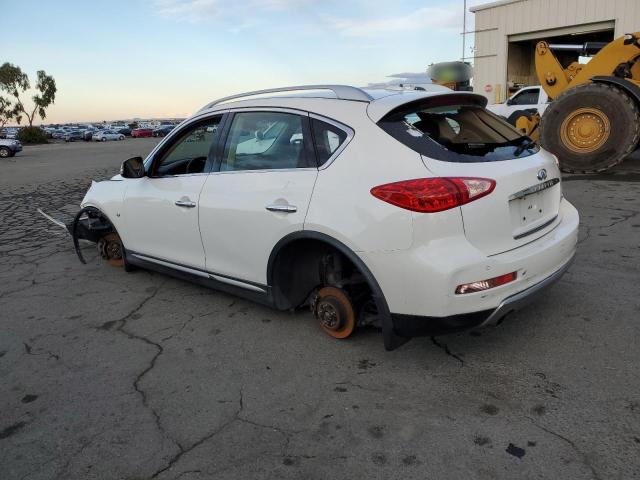 INFINITI QX50 2017 white  gas JN1BJ0RR5HM403633 photo #3