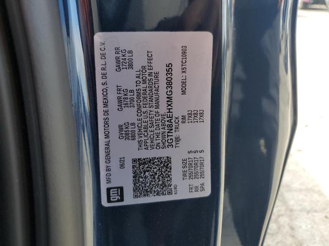 2021 GMC SIERRA C15 - 3GTN8AEHXMG380355