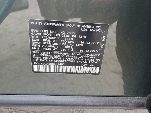 2024 VOLKSWAGEN ATLAS PEAK - 1V2CR2CA3RC587405
