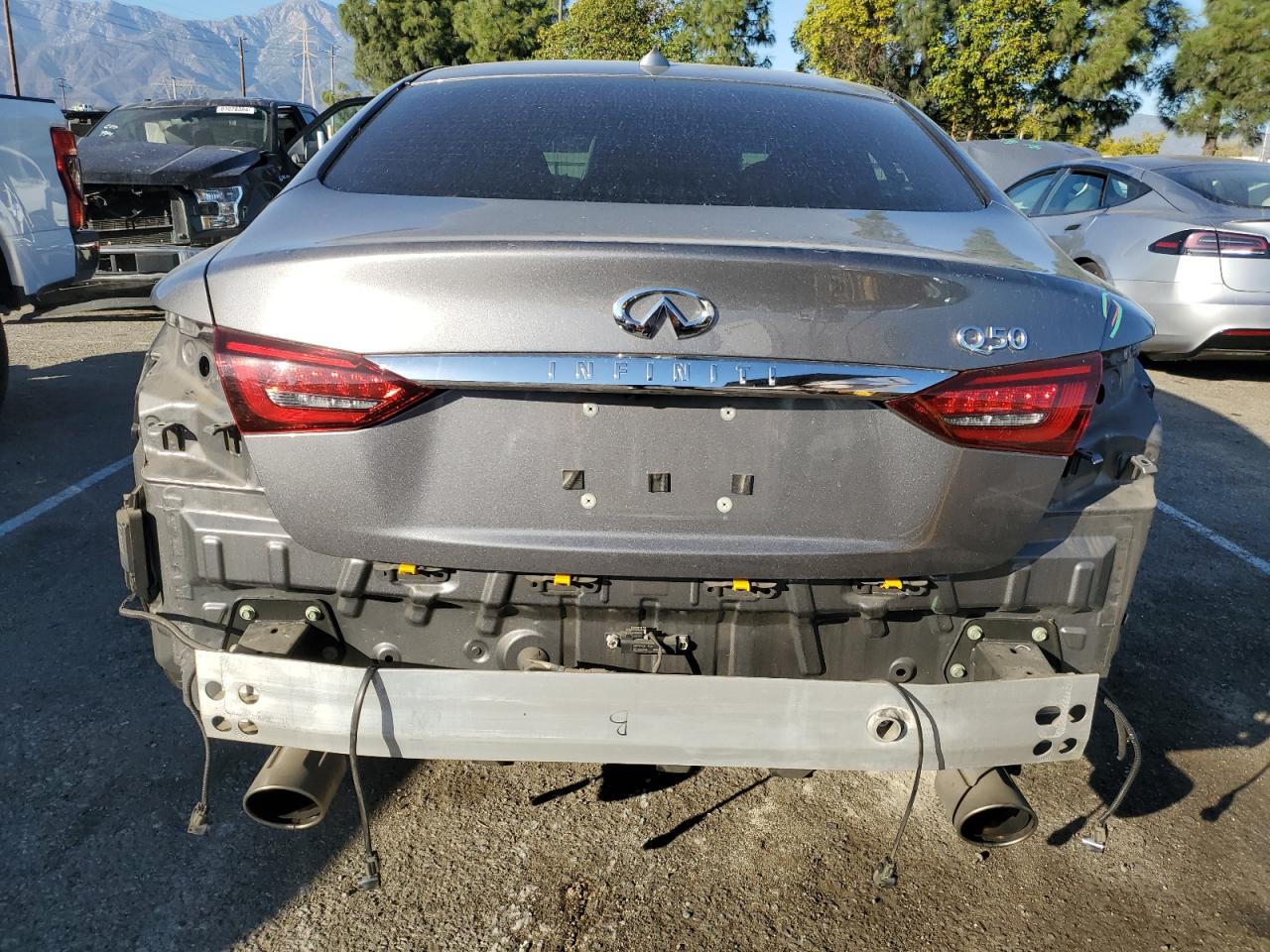 Lot #3033082012 2021 INFINITI Q50 LUXE