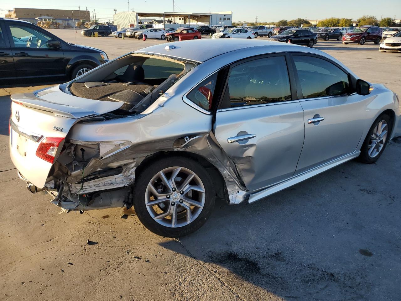 Lot #3023318245 2015 NISSAN SENTRA S