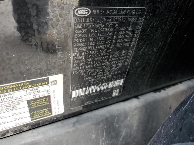 2019 LAND ROVER DISCOVERY - SALRT2RV7K2413221