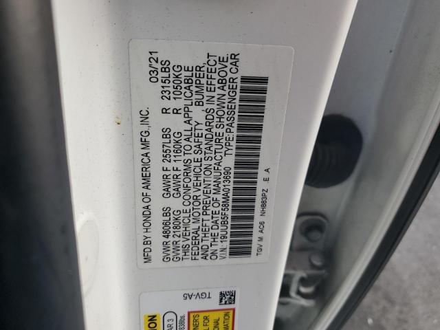 2021 ACURA TLX TECH A - 19UUB5F58MA013690