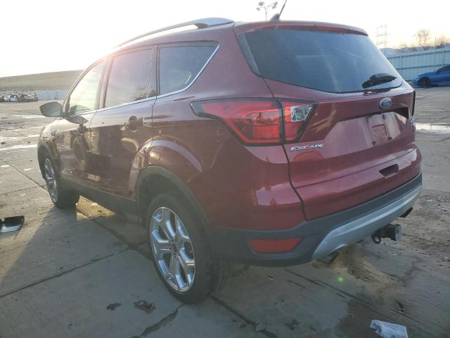 FORD ESCAPE TIT 2019 red  gas 1FMCU9J92KUC57946 photo #3